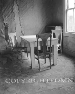 Table & Chairs (Lighter), Bodie, California
