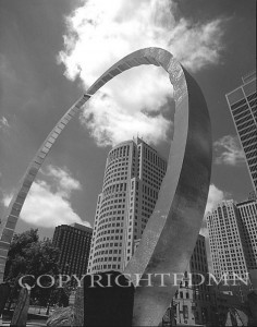 Detroit Arch & 150 Jefferson, Detroit, Michigan
