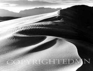 Dune Shadows, White Sands, New Mexico