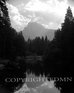 Half Dome Reflections, Yosemite National Park, California 01