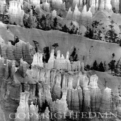 Hoodoo Formations, Byrce National Park, Utah