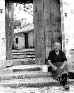Lady On the Steps, Greece 91