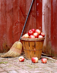 Broom & Apples, Findlay, Ohio - Color